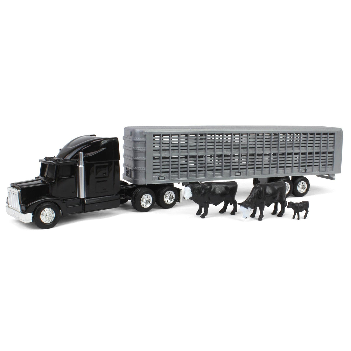 ERTL 1/64 black semi-truck image for imaginative farm play