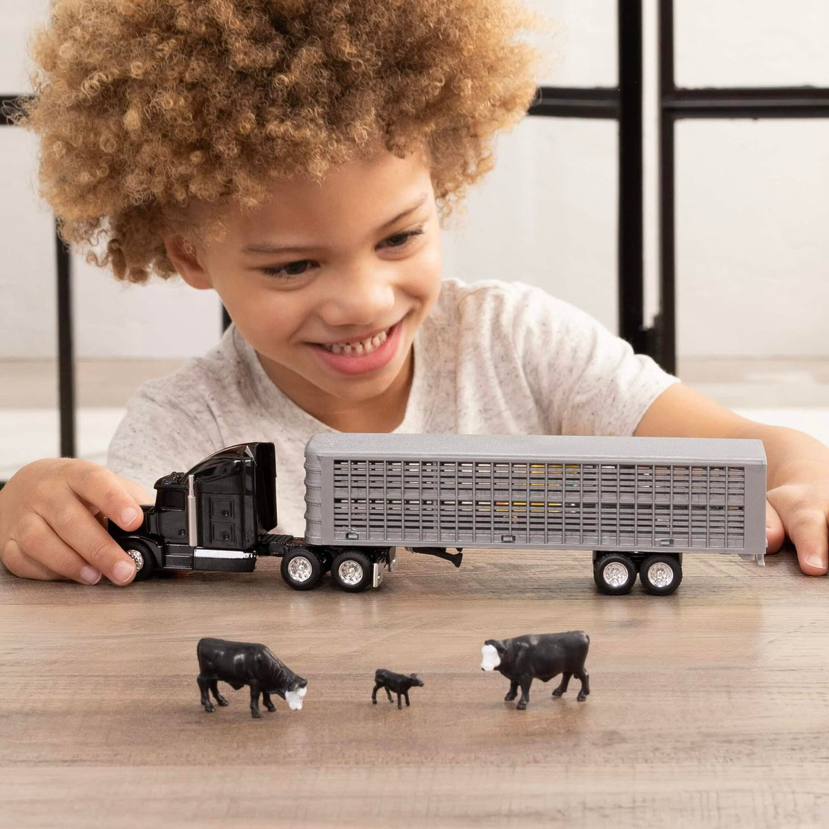 ERTL 1/64 detailed decals enhance authentic truck look
