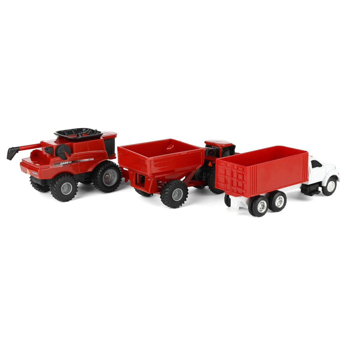 ERTL Case IH Harvest 4 Piece Set free-rolling wheels: seamless storytelling on the go.