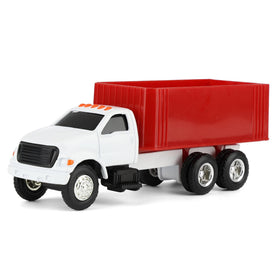 ERTL Case IH Harvest 4 Piece Set pivoting bucket: versatile farming setups.