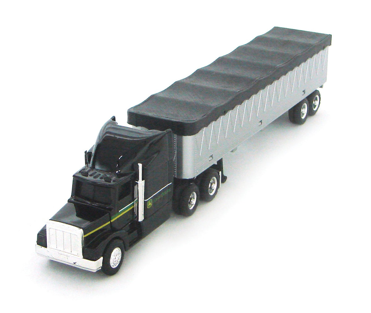 ERTL John Deere grain semi-truck toy in 1:64 scale for durable play and display.