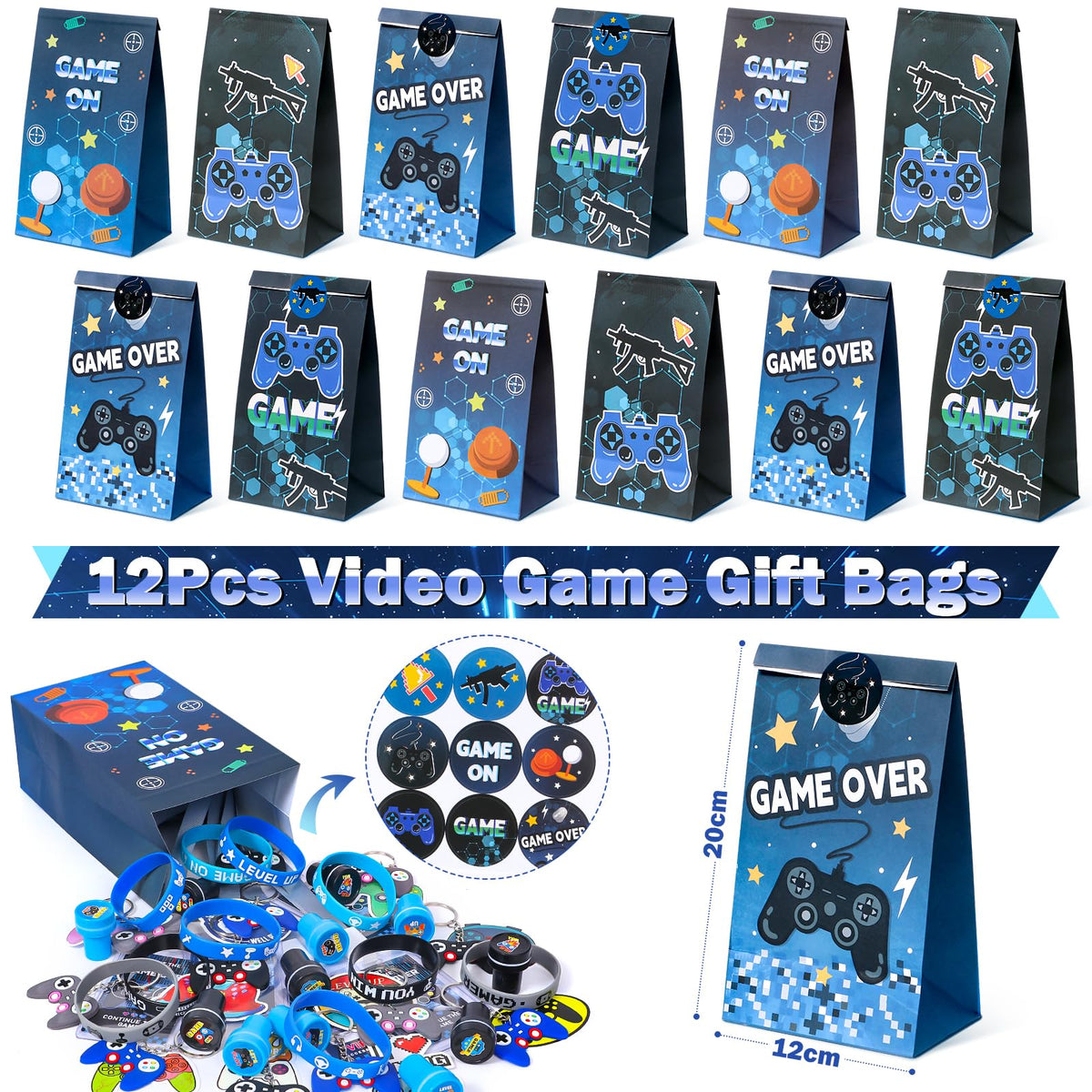 ESAG silicone bracelets add wearable gamer flair for party activities