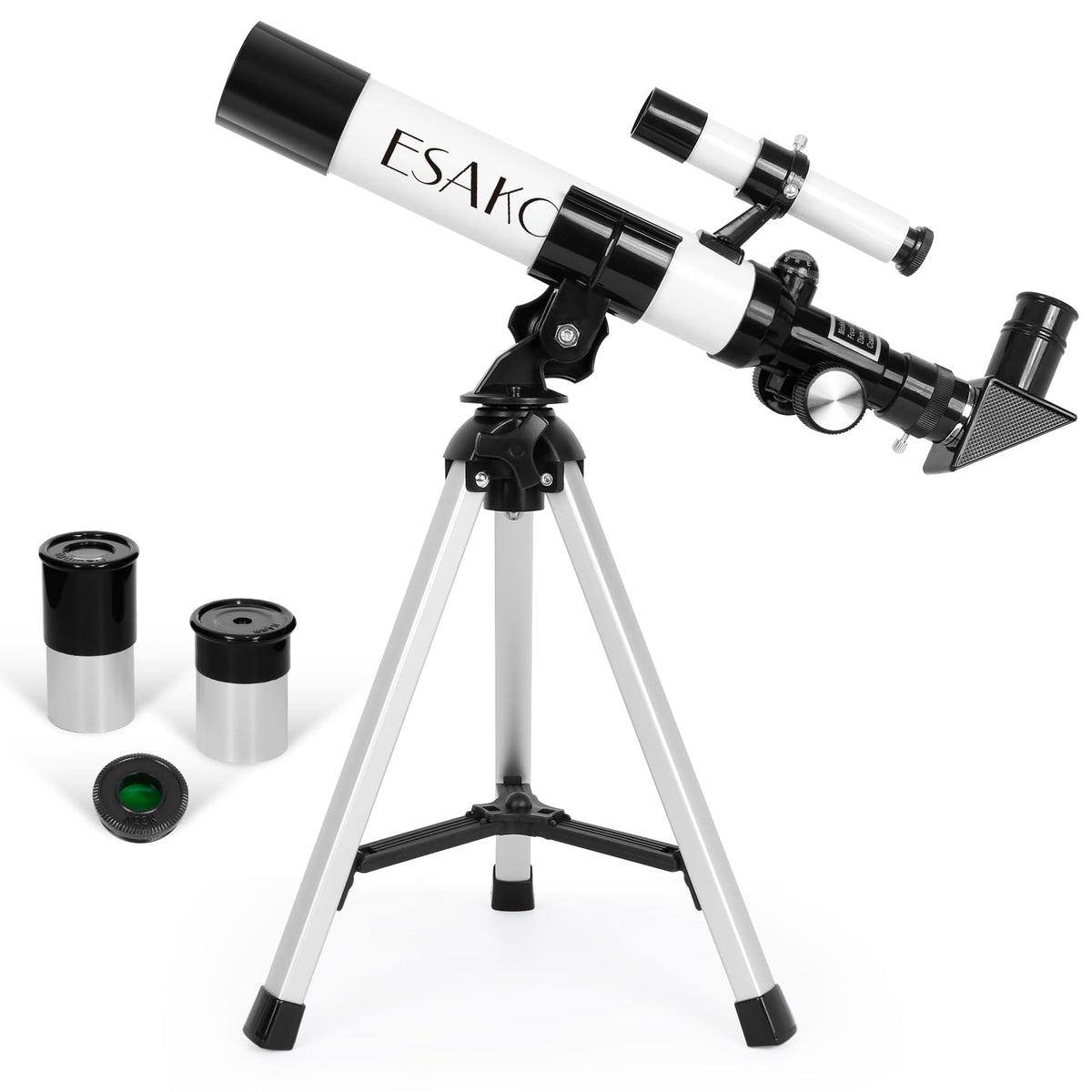 Esako Kids Telescope setup enables quick, easy assembly for beginner stargazers.