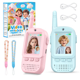 ESIYTGOP video walkie talkies front view for outdoor family play and interaction