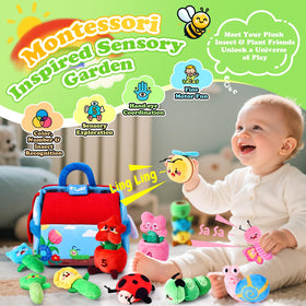 Esjay garden plants with colorful pots boost color recognition and pretend play