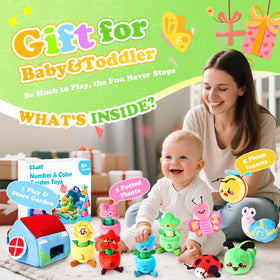 Esjay soft non-toxic materials ensure safe durable toddler toy for 12-18 months