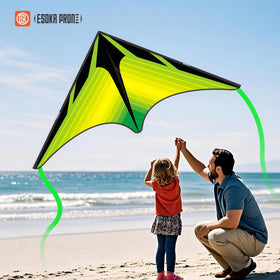 ESOKA PRON delta kite easy-launch feature helps beginners.