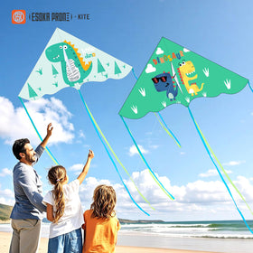 ESOKA PRON dinosaur kite set is easy to assemble for quick family fun