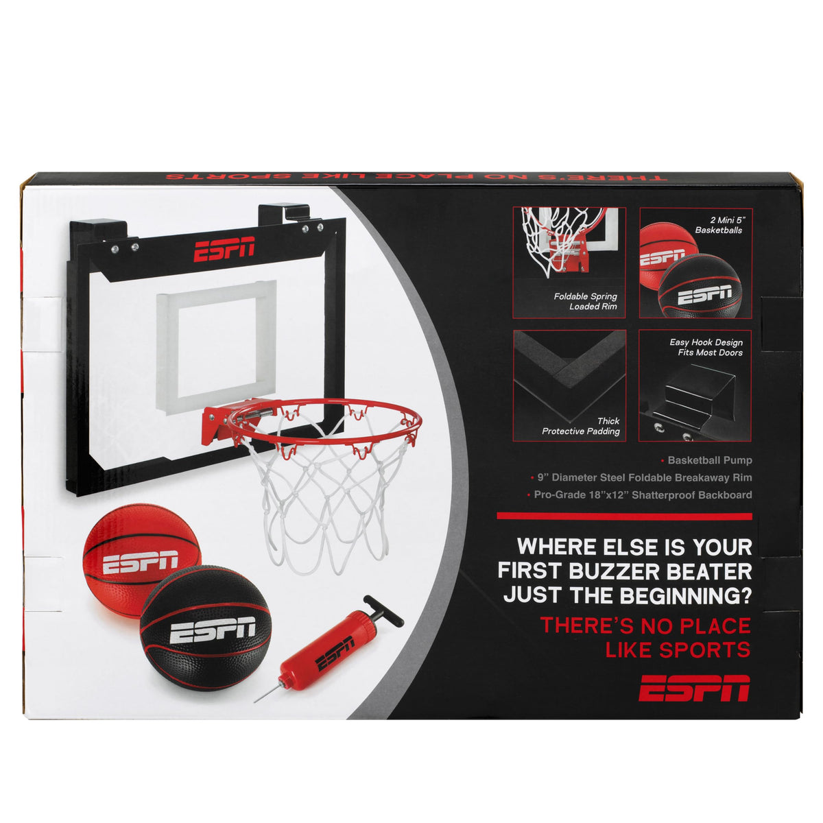 ESPN basketball hoop makes a great gift for game rooms and man caves