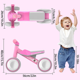 ESPRAY Adjustable Seat Balance Bike adapts as your child grows.