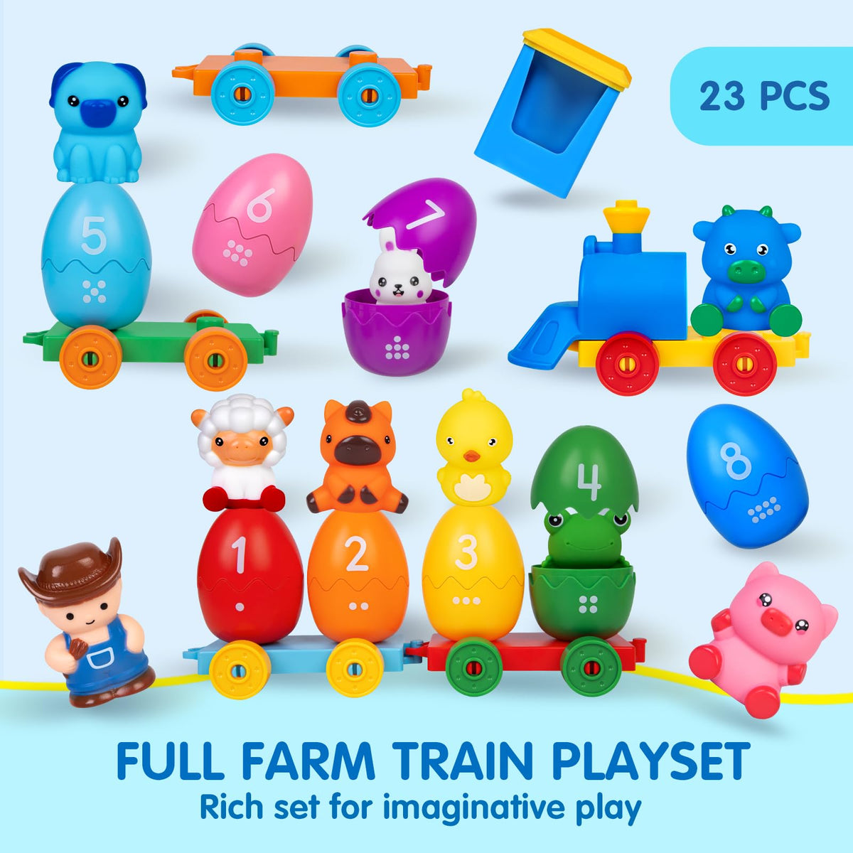Espray gift-ready toy set ideal for birthdays, Easter, or Christmas surprises.