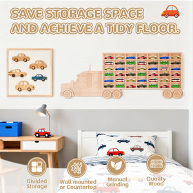 Essenhome decorative garage-style display turns a collection into art.