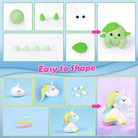 ESSENSON air dry clay drying time illustration, 24-48 hours without baking