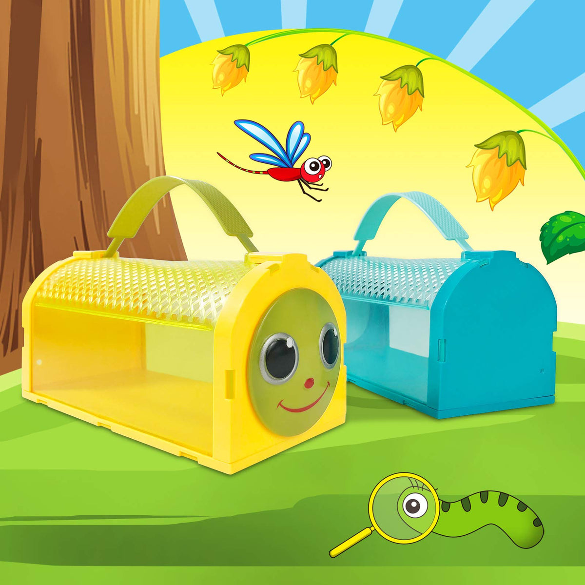 ESSENSON Bug Catcher Kit bags of fake bugs included