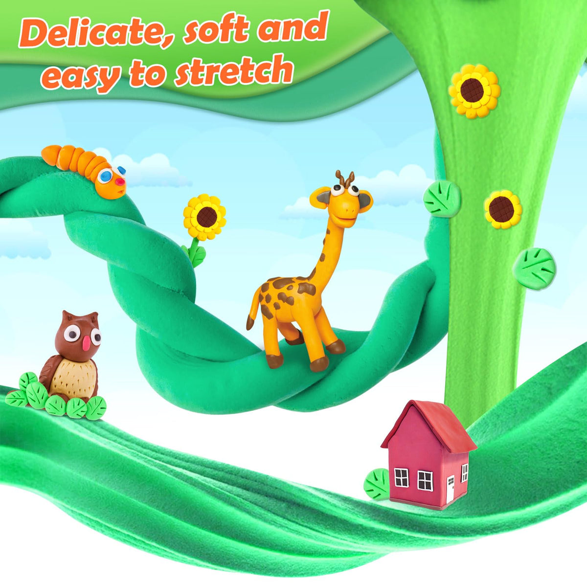 ESSENSON clay drying 24 hours offers a quick, hands-off project for classrooms and home use.