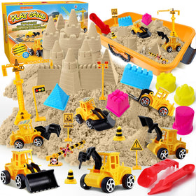 ESSENSON Construction Sensory Bin promotes creative exploration