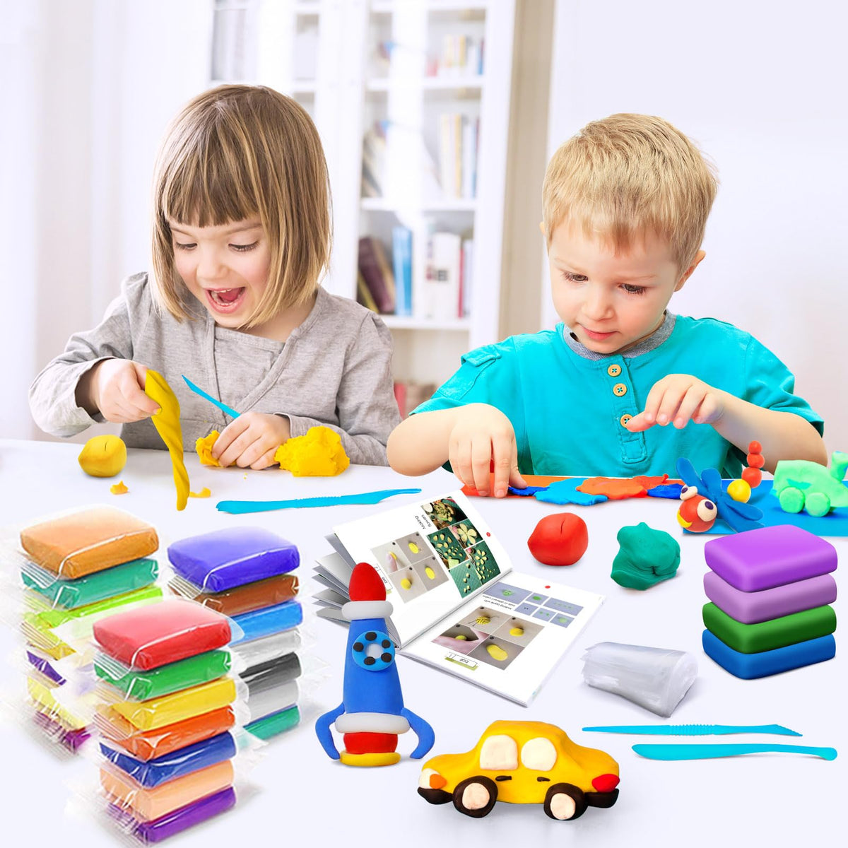 ESSENSON family crafts time promotes shared art experiences without the need for baking.