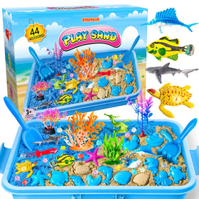 ESSENSON Ocean Sensory Bin Kit for tactile sand exploration and imaginative play