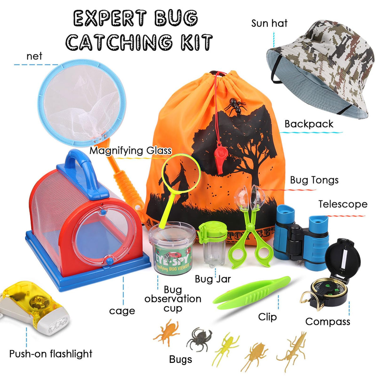 ESSENSON compass guides young navigators to confidently find their way on hikes.
