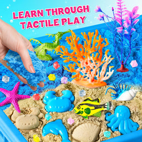 ESSENSON sand scoops promoting precise digging and hand coordination