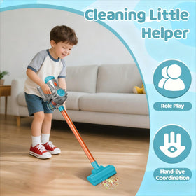 Essovee foam balls pack included with toy vacuum for immediate play