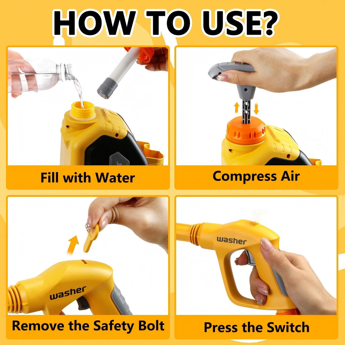 Essovee Kids Clean Car Wash Toy suited for outdoor bonding and learning.