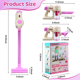 Essovee toddler vacuum toy ergonomic design fits small hands easily