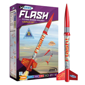Estes Flash snap-together fin set ensuring flight stability