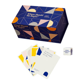 ESTHER PEREL Where Should We Begin? card game box ready for conversations