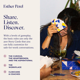 ESTHER PEREL Where Should We Begin? illustrated box design highlights the 2nd edition