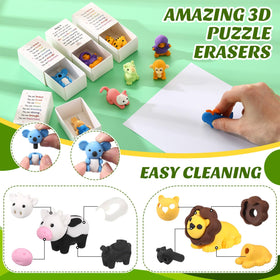 Estune dolphin eraser features vivid colors for engaging learning rewards.
