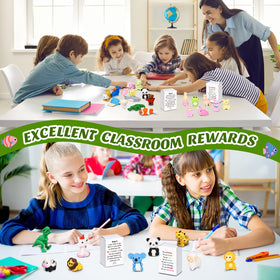 Estune mini boxes keep erasers organized and gift-ready for prizes.
