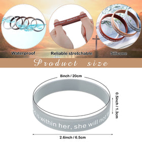Estune silicone wristbands highlight soft material for comfortable all-day wear