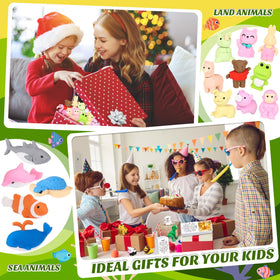 Estune turtle eraser helps children visualize animal shapes during lessons.