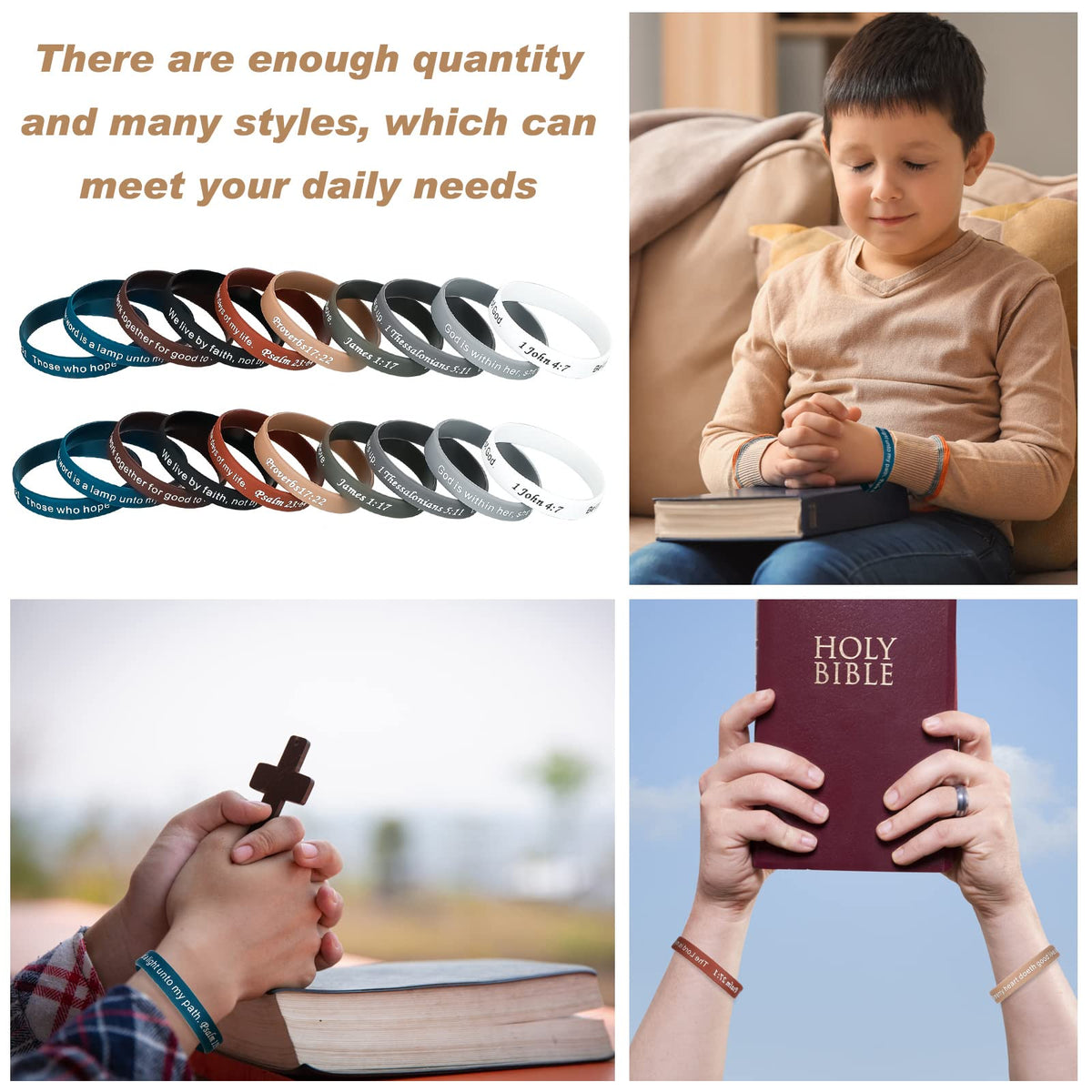 Estune wristbands have a 2.6-inch diameter for comfortable fit