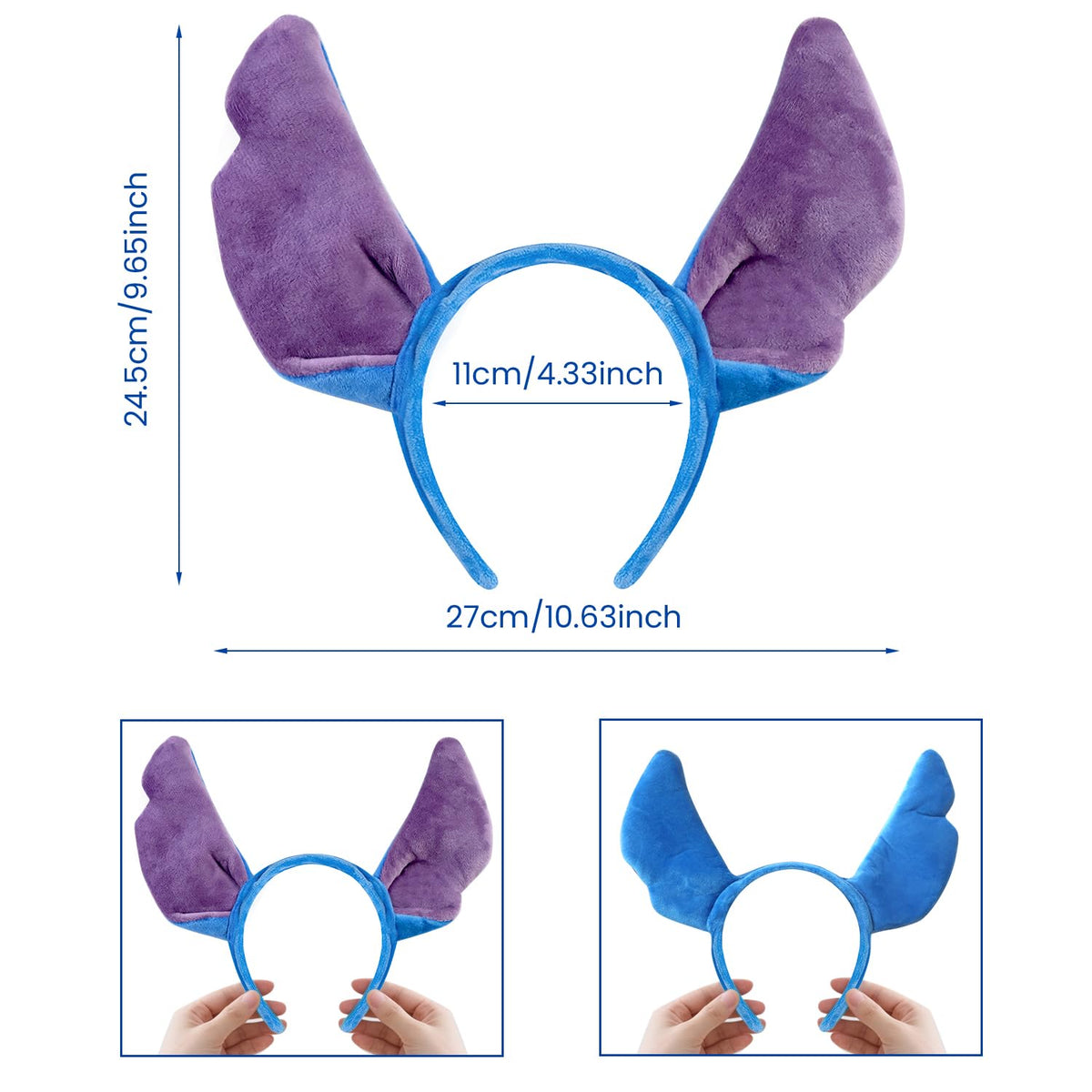 Esvaiy unique shoulder strap ear-sleeve design echoes character ears for instant recognition