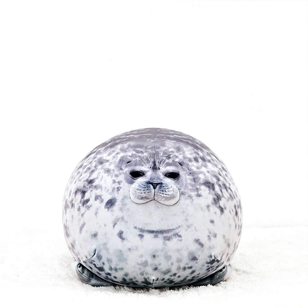 ETAOLINE Seal Plush showing beady eyes and plush texture for bedtime stories