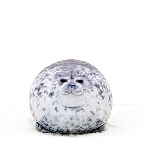 ETAOLINE Seal Plush showing beady eyes and plush texture for bedtime stories