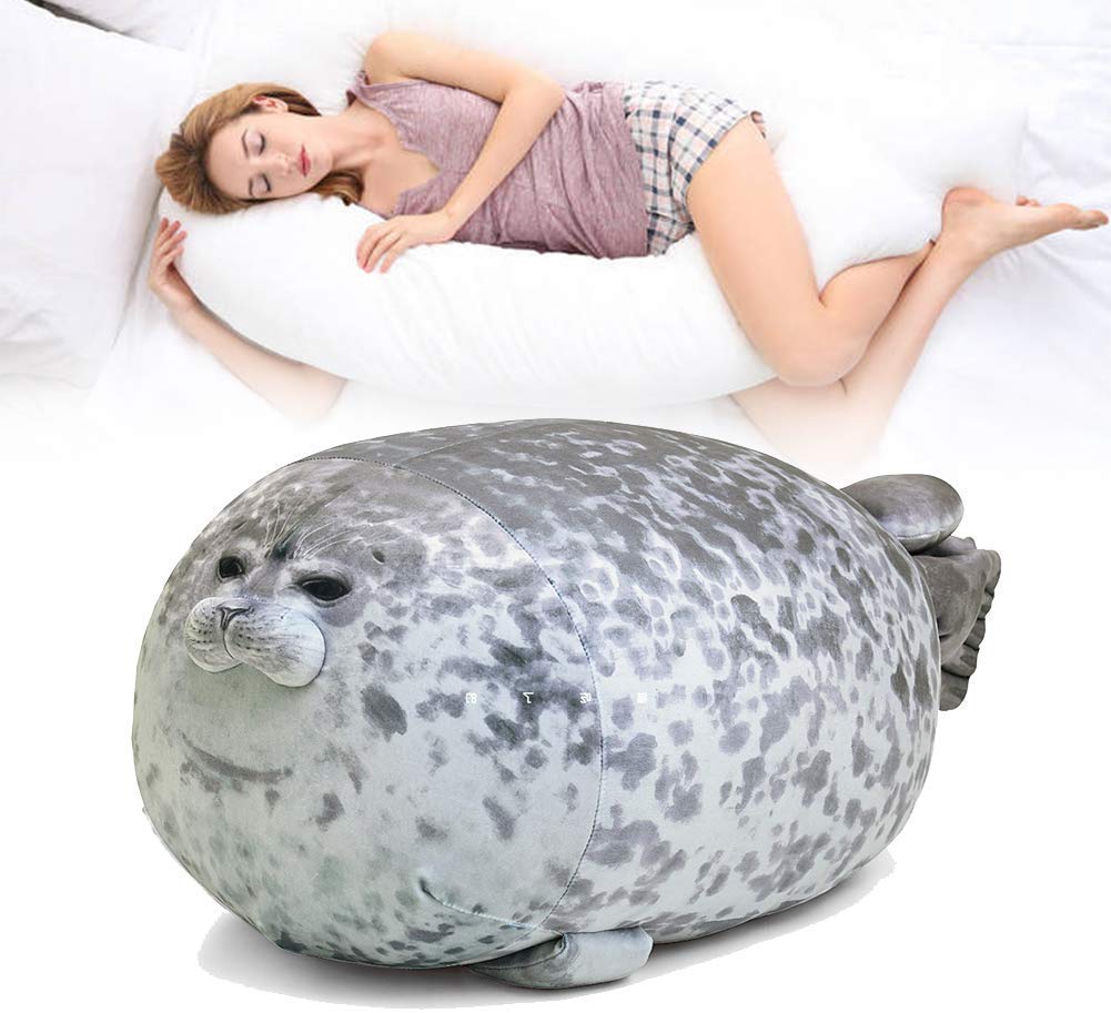 ETAOLINE Seal Plush with beady eyes and detailed fur for realism