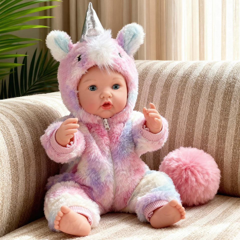 Eterfun 17-inch doll with a realistic face for lifelike pretend play