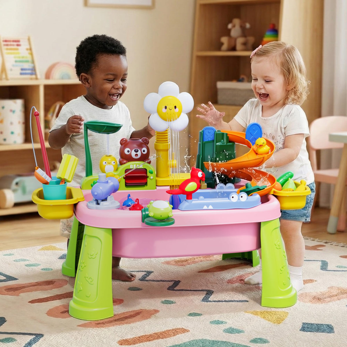 Eterfun safe child-friendly ABS design for indoor or outdoor use.
