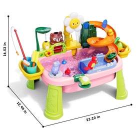 Eterfun kitchen pretend-play setup sparks imaginative role-playing activities.