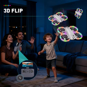 Eterfun mini drone-3d-rolls adds exciting tricks for budding pilots.