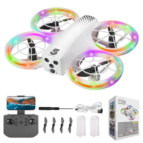 Eterfun mini drone camera-1080hd captures crisp aerial moments for beginners.