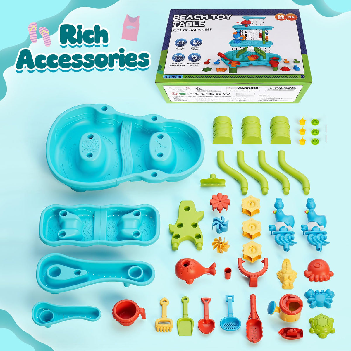 Eterfun safety design with rounded corners protects little hands.