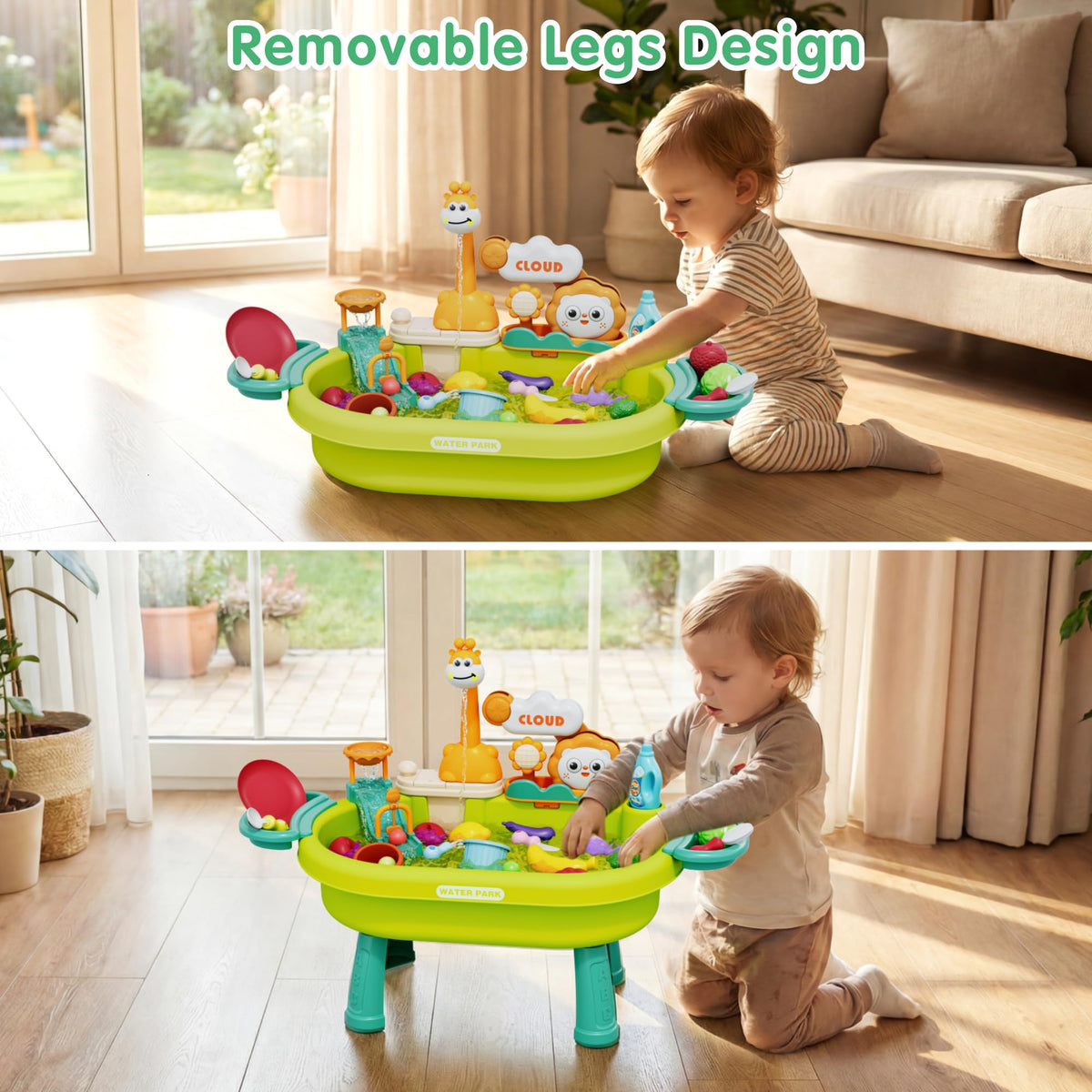Eterfun includes 30+ accessories to spark varied pretend play scenarios.