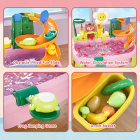 Eterfun water gun battle feature with built-in reservoir for splashy fun.