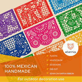 Eternia Cinco de Mayo banner adds vibrant color to weddings and celebrations