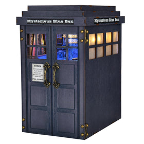 ETKVR Book Nook Kit blue box diorama enhances shelf storytelling