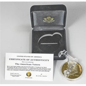 eTradewinds 38mm-diameter-one-ounce coin offers balanced presence